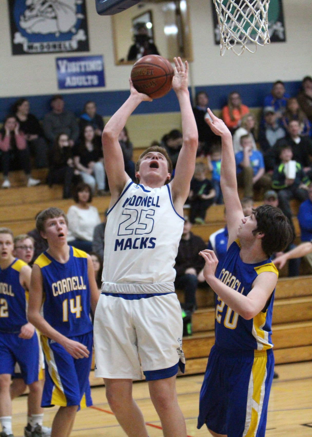 Cornell at McDonell boys basketball 2-27-18